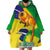 Brazil Independence Day Wearable Blanket Hoodie Sete de Setembro and Golden Lion Tamarin - Wonder Print Shop