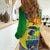 Brazil Independence Day Women Casual Shirt Sete de Setembro and Golden Lion Tamarin - Wonder Print Shop