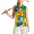 Brazil Independence Day Women Sleeveless Polo Shirt Sete de Setembro and Golden Lion Tamarin - Wonder Print Shop