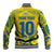 Custom Brazil Football Champion 2024 Baseball Jacket - Wonder Print Shop