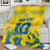 Custom Brazil Football Champion 2024 Blanket