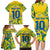 Custom Brazil Football Champion 2024 Family Matching Long Sleeve Bodycon Dress and Hawaiian Shirt - Wonder Print Shop