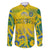 Custom Brazil Football Champion 2024 Family Matching Off Shoulder Maxi Dress and Hawaiian Shirt - Wonder Print Shop