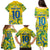 Custom Brazil Football Champion 2024 Family Matching Puletasi and Hawaiian Shirt - Wonder Print Shop