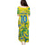 Custom Brazil Football Champion 2024 Family Matching Puletasi and Hawaiian Shirt - Wonder Print Shop