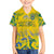 Custom Brazil Football Champion 2024 Family Matching Puletasi and Hawaiian Shirt - Wonder Print Shop