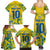 Custom Brazil Football Champion 2024 Family Matching Summer Maxi Dress and Hawaiian Shirt - Wonder Print Shop