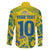 Custom Brazil Football Champion 2024 Family Matching Summer Maxi Dress and Hawaiian Shirt - Wonder Print Shop
