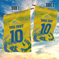 Custom Brazil Football Champion 2024 Garden Flag - Wonder Print Shop