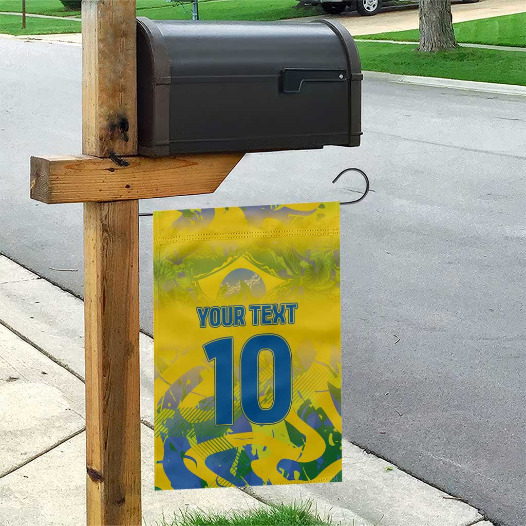 Custom Brazil Football Champion 2024 Garden Flag - Wonder Print Shop