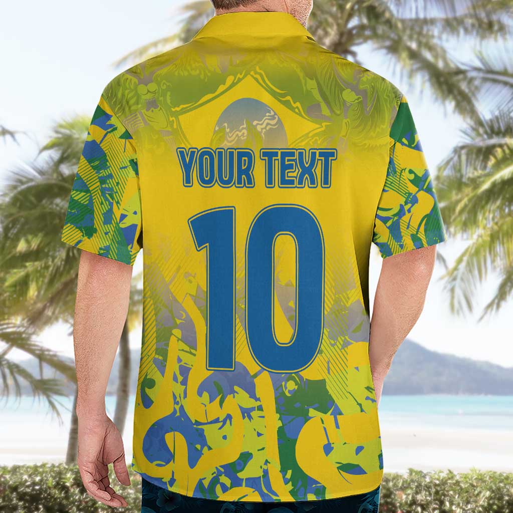 Custom Brazil Football Champion 2024 Hawaiian Shirt - Wonder Print Shop
