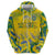Custom Brazil Football Champion 2024 Hoodie - Wonder Print Shop
