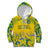 Custom Brazil Football Champion 2024 Kid Hoodie - Wonder Print Shop