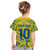Custom Brazil Football Champion 2024 Kid T Shirt - Wonder Print Shop