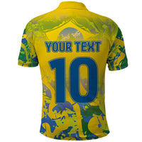 Custom Brazil Football Champion 2024 Polo Shirt - Wonder Print Shop