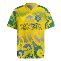 Custom Brazil Football Champion 2024 Rugby Jersey - Wonder Print Shop