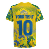 Custom Brazil Football Champion 2024 Rugby Jersey - Wonder Print Shop