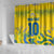 Custom Brazil Football Champion 2024 Shower Curtain