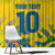 Custom Brazil Football Champion 2024 Window Curtain - Wonder Print Shop
