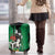 Nigeria Independence Day Luggage Cover National Seal with Peace Dove African Pattern - Wonder Print Shop