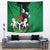 Nigeria Independence Day Tapestry National Seal with Peace Dove African Pattern - Wonder Print Shop