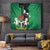 Nigeria Independence Day Tapestry National Seal with Peace Dove African Pattern - Wonder Print Shop