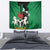 Nigeria Independence Day Tapestry National Seal with Peace Dove African Pattern - Wonder Print Shop