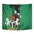 Nigeria Independence Day Tapestry National Seal with Peace Dove African Pattern - Wonder Print Shop