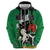 Nigeria Independence Day Zip Hoodie National Seal with Peace Dove African Pattern - Wonder Print Shop