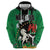 Nigeria Independence Day Zip Hoodie National Seal with Peace Dove African Pattern - Wonder Print Shop