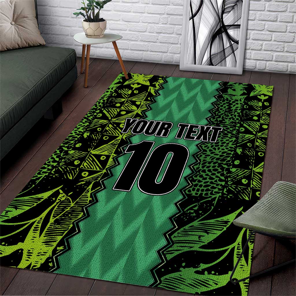 Custom Nigeria Football Champion 2024 Area Rug - Wonder Print Shop