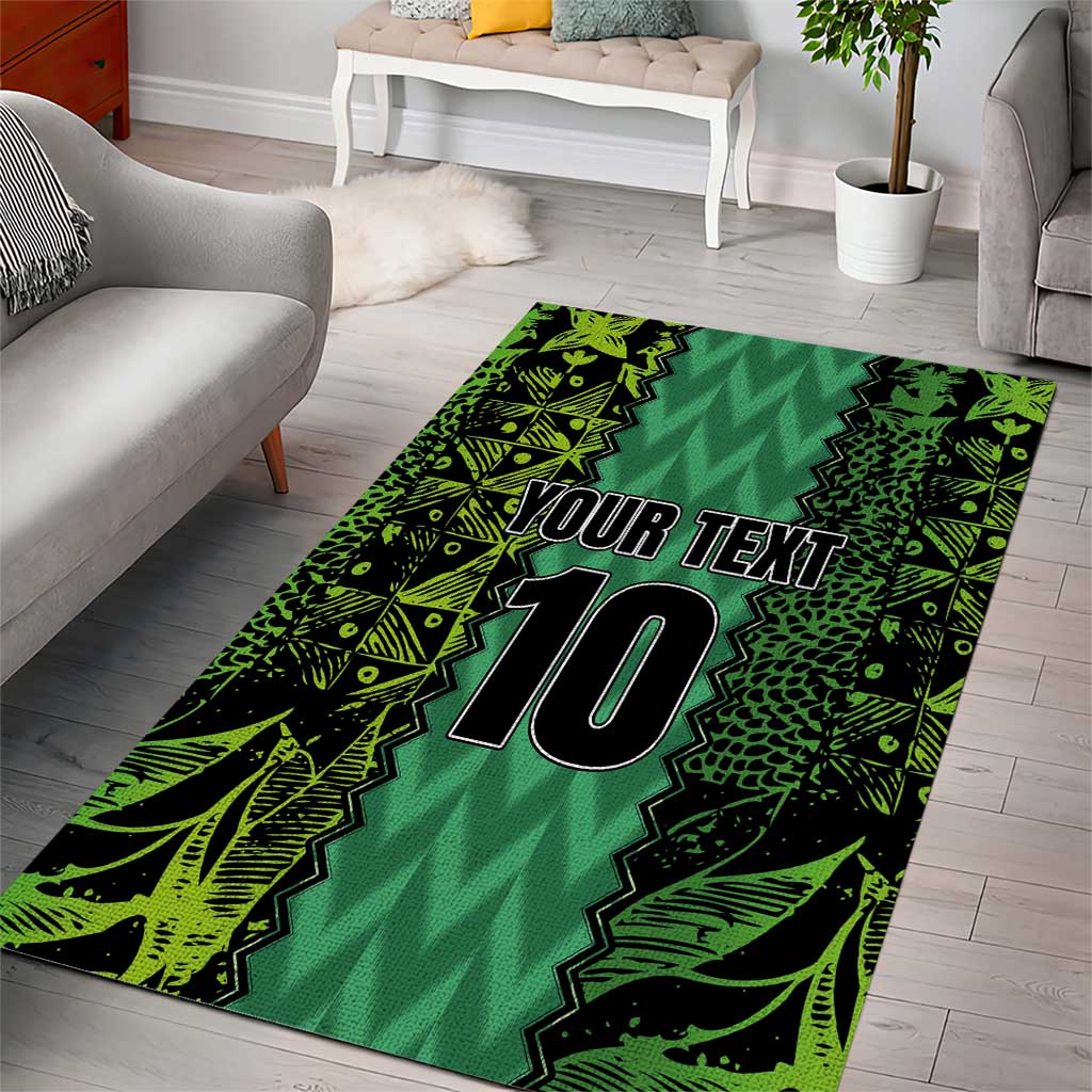 Custom Nigeria Football Champion 2024 Area Rug - Wonder Print Shop
