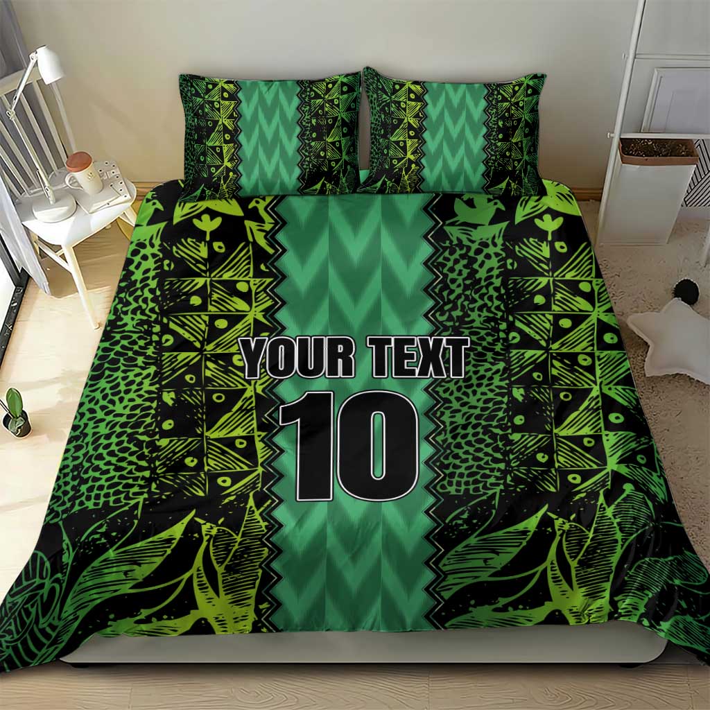Custom Nigeria Football Champion 2024 Bedding Set - Wonder Print Shop