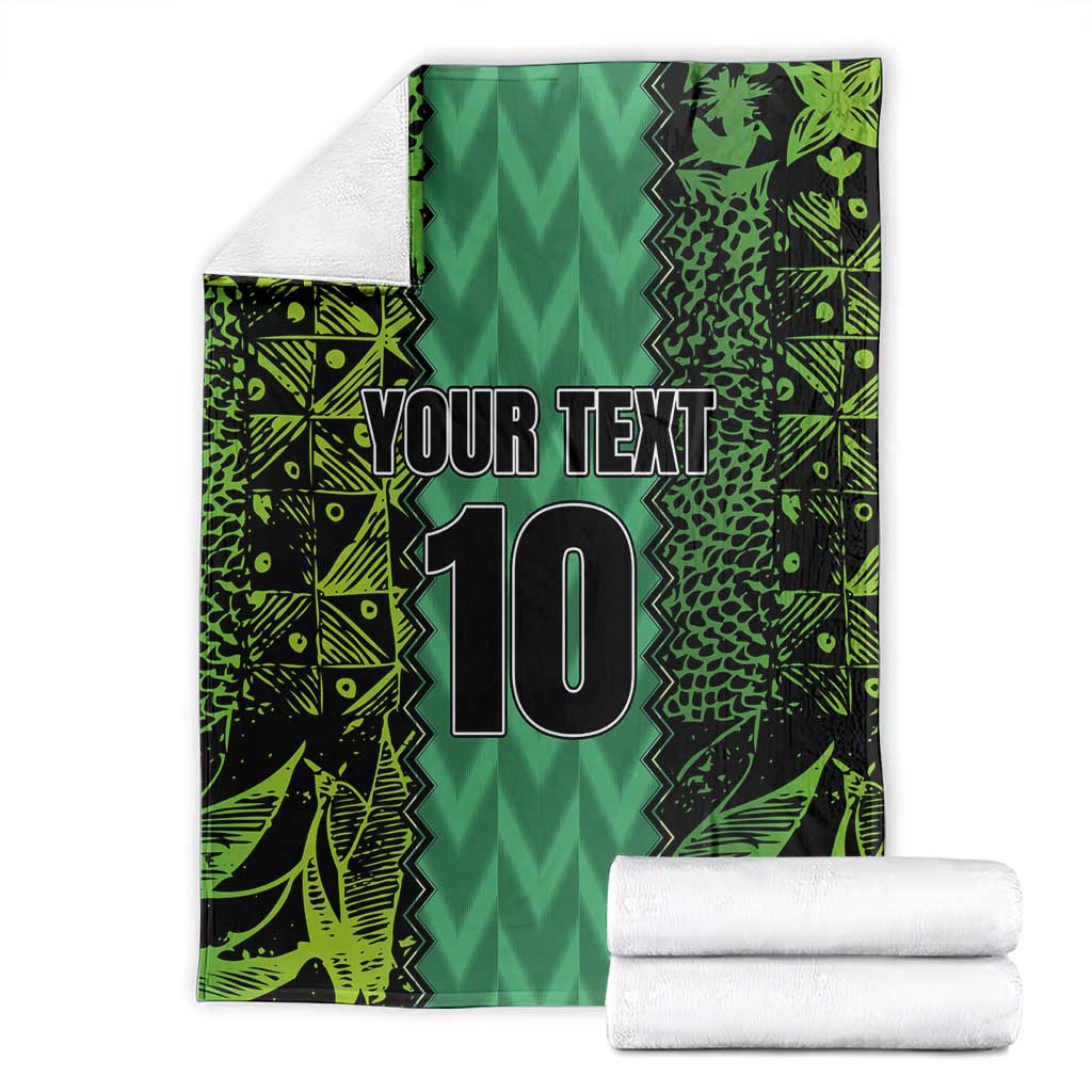 Custom Nigeria Football Champion 2024 Blanket