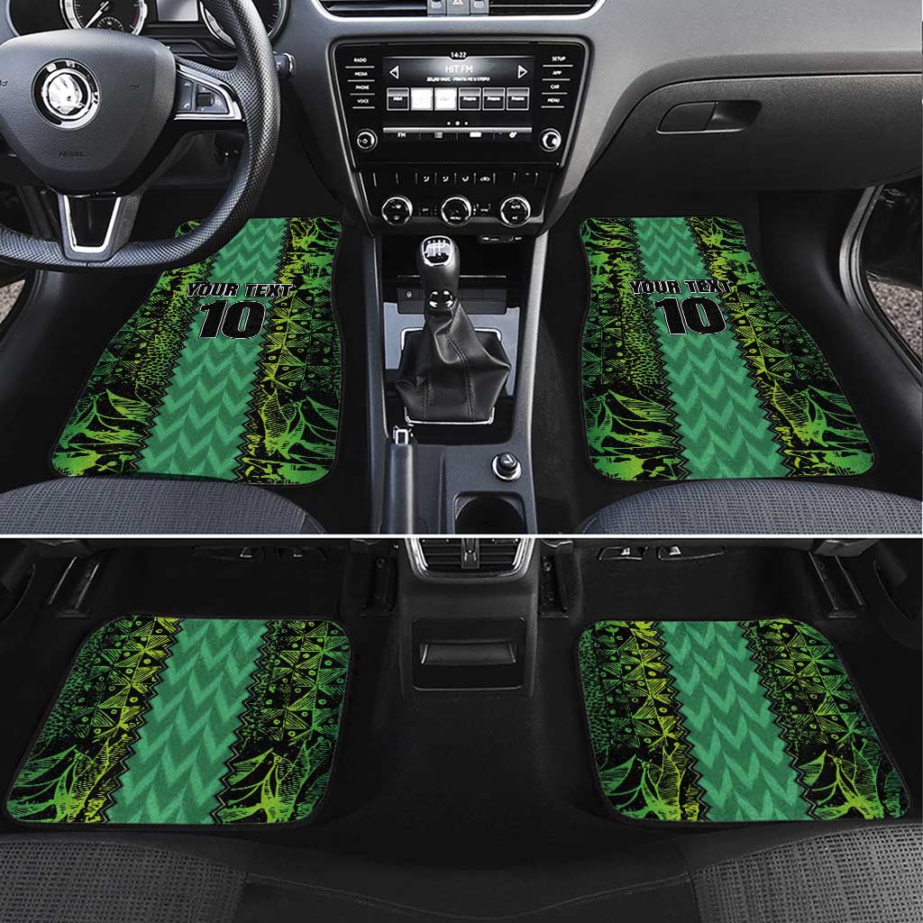 Custom Nigeria Football Champion 2024 Car Mats - Wonder Print Shop