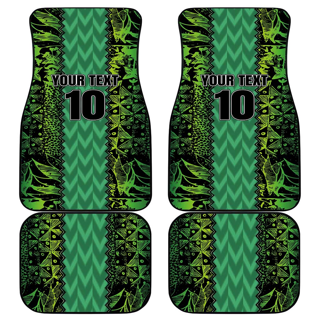 Custom Nigeria Football Champion 2024 Car Mats - Wonder Print Shop