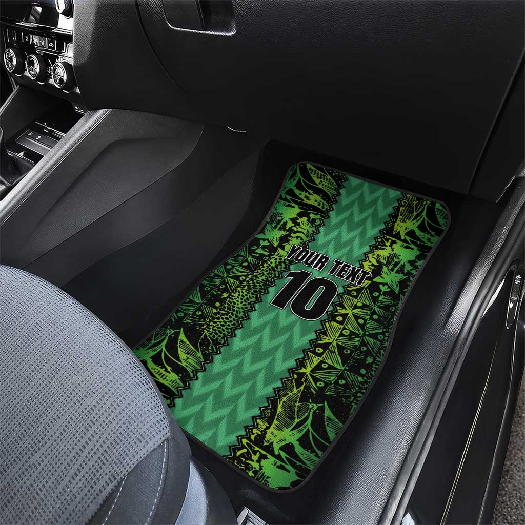 Custom Nigeria Football Champion 2024 Car Mats - Wonder Print Shop
