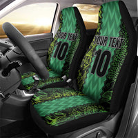 Custom Nigeria Football Champion 2024 Car Seat Cover - Wonder Print Shop