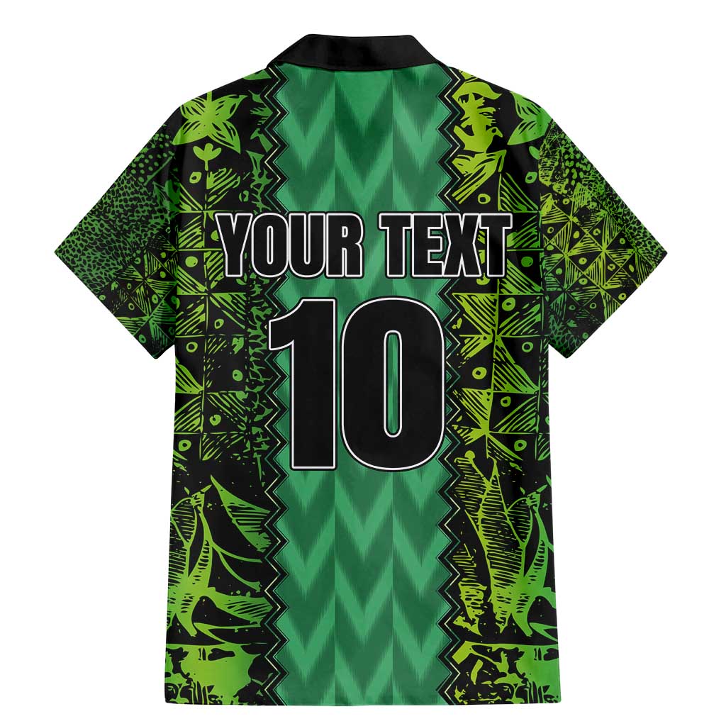 Custom Nigeria Football Champion 2024 Family Matching Mermaid Dress and Hawaiian Shirt - Wonder Print Shop