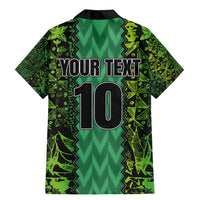 Custom Nigeria Football Champion 2024 Family Matching Mermaid Dress and Hawaiian Shirt - Wonder Print Shop