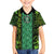 Custom Nigeria Football Champion 2024 Family Matching Off Shoulder Short Dress and Hawaiian Shirt - Wonder Print Shop