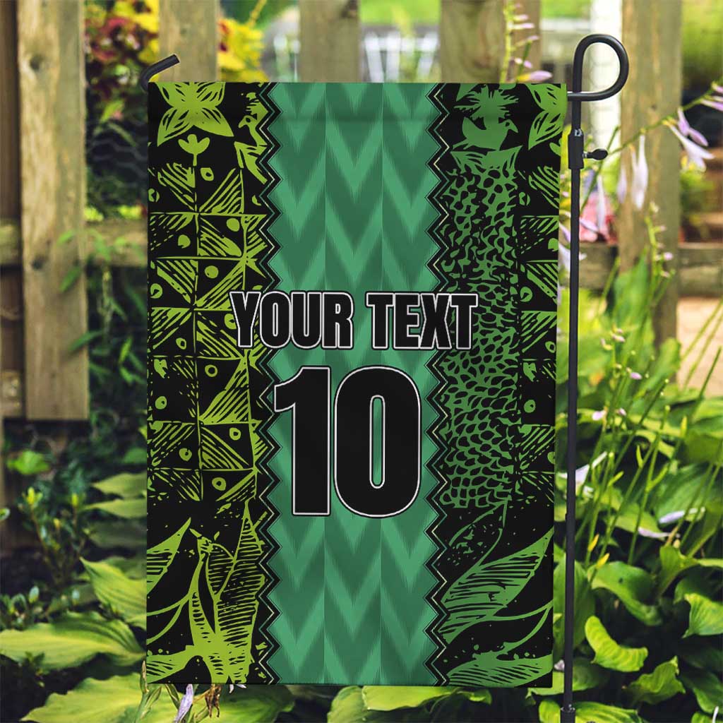 Custom Nigeria Football Champion 2024 Garden Flag - Wonder Print Shop