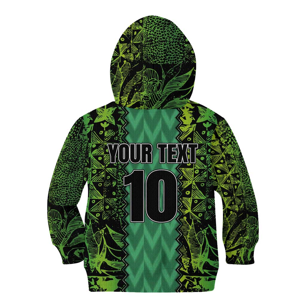 Custom Nigeria Football Champion 2024 Kid Hoodie - Wonder Print Shop