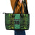 Custom Nigeria Football Champion 2024 Leather Tote Bag - Wonder Print Shop