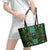 Custom Nigeria Football Champion 2024 Leather Tote Bag - Wonder Print Shop
