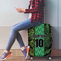 Custom Nigeria Football Champion 2024 Luggage Cover - Wonder Print Shop