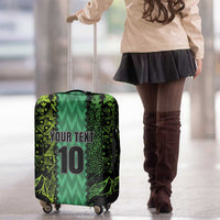 Custom Nigeria Football Champion 2024 Luggage Cover - Wonder Print Shop