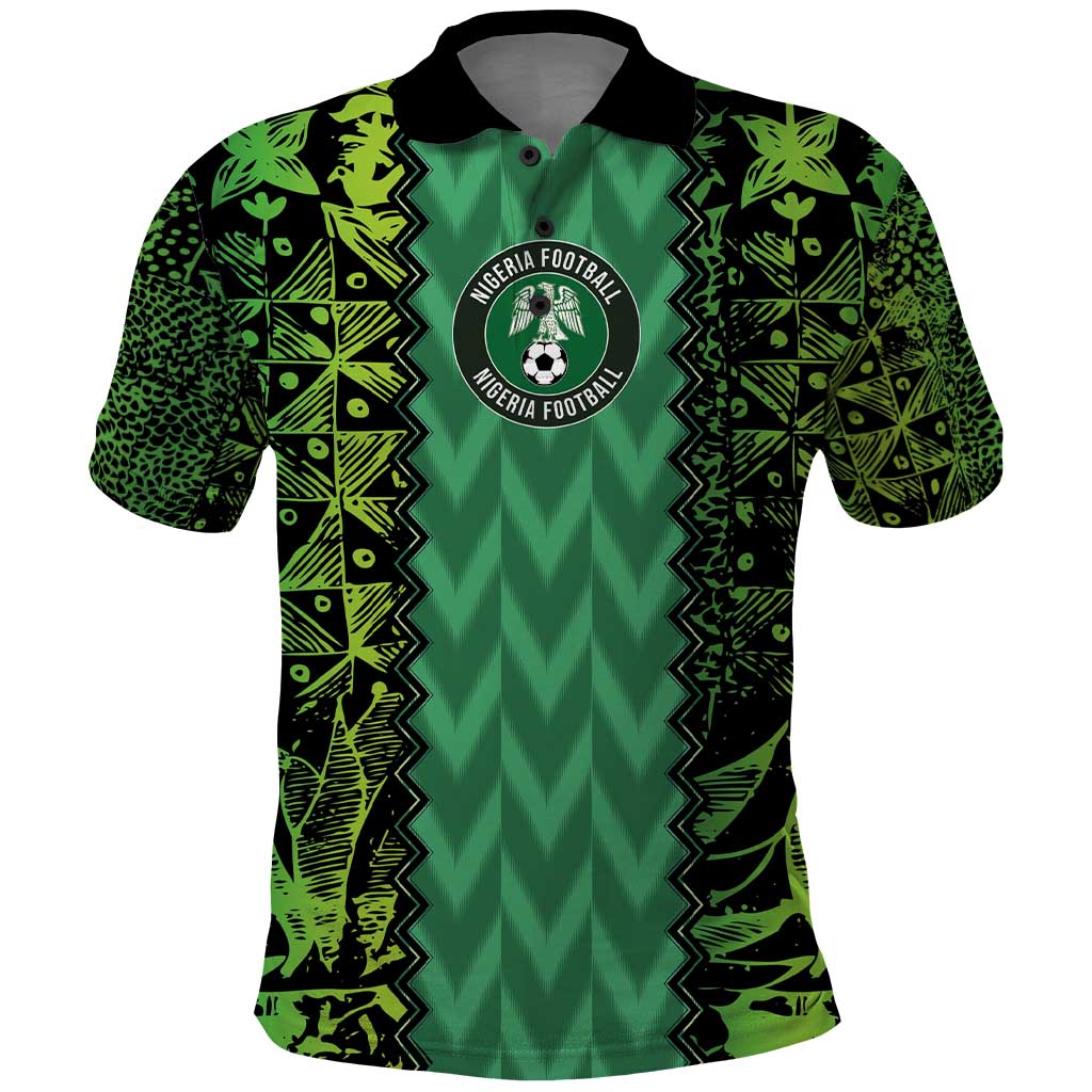 Custom Nigeria Football Champion 2024 Polo Shirt - Wonder Print Shop
