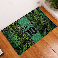 Custom Nigeria Football Champion 2024 Rubber Doormat - Wonder Print Shop