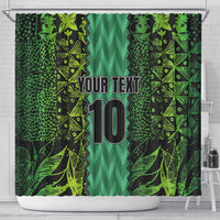 Custom Nigeria Football Champion 2024 Shower Curtain